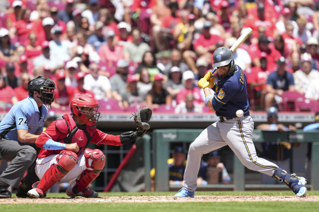 Milwaukee Brewers at Cincinnati Reds, June 19, 2022.