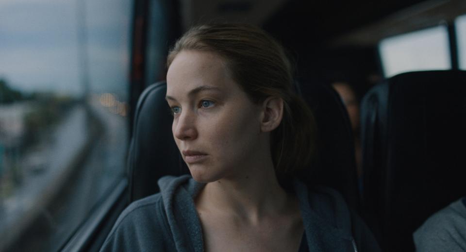 Jennifer Lawrence was overlooked by the Globes for her veteran drama "Causeway."