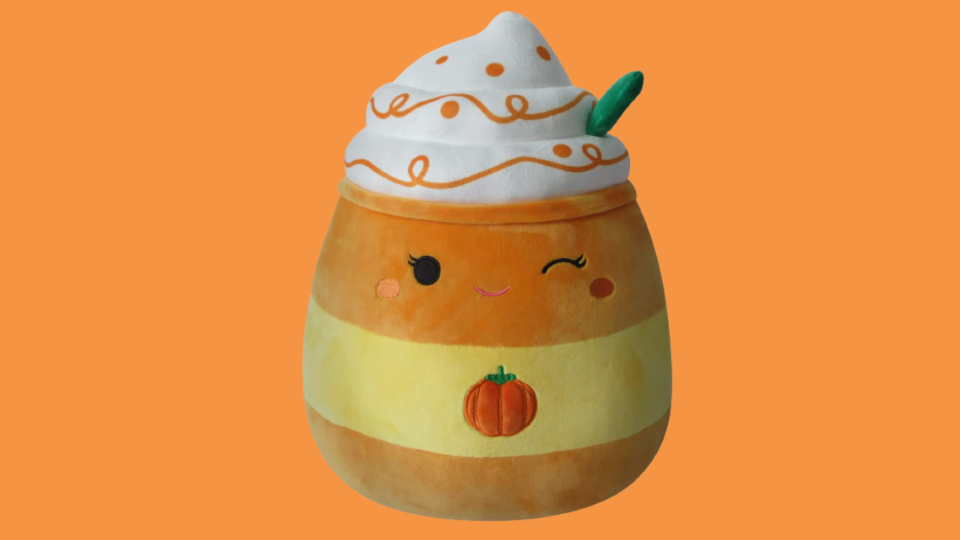 This PSL Squishmallow is huggable, adorable and seasonally appropriate.