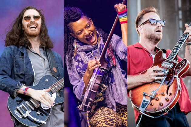 Hozier, Allison Russell, The Black Keys - Credit: Scott Legato/Getty Images; Douglas Mason/Getty Images; Sergione Infuso/Corbis/Getty Images