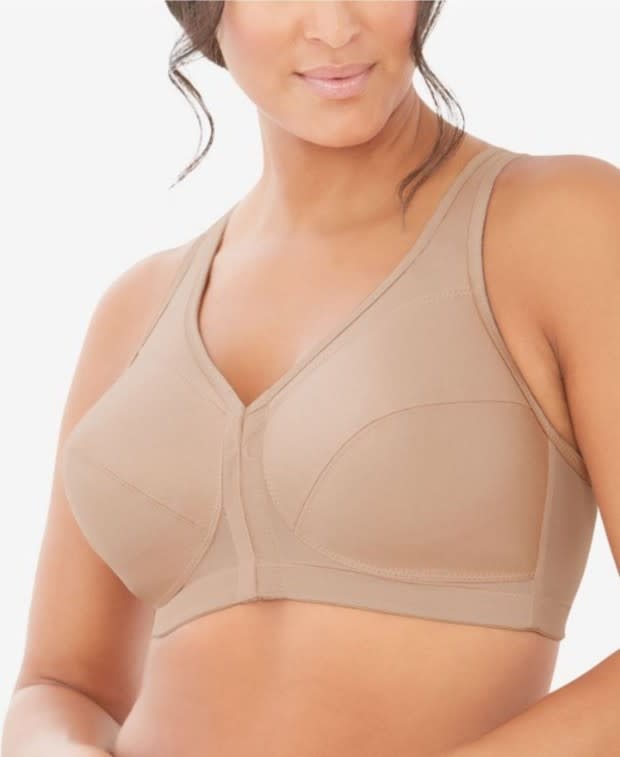 Women's Front Hook Full Coverage Bra 3 Pack - Silverts
