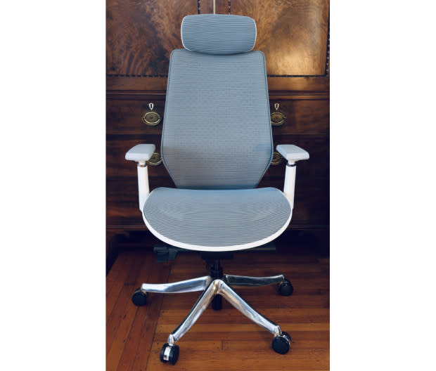 <p>Looking for a more affordable office chair that still feels a cut above something you’d get at Staples or Office Depot? This headrest-style chair from Flexispot offers premium presence without premium price. Elements like polished aluminum legs are usually pricey add-ons for most office chairs, but come standard on C8.<strong><br></strong></p><p>The overall size of the chair and the solidity of the aluminum base make it feel impressive and durable, though the adjustable arm rests are a little jiggly and could be firmer. Like any high-end chair, the height, arm height, and recline tension are fully adjustable. It doesn’t come assembled but it’s fairly easy to put together. </p><p>While the quality feels excellent, it has the shortest warranty of any chair on this list, at one year. </p><p>[$500; <a href="https://clicks.trx-hub.com/xid/arena_0b263_mensjournal?q=https%3A%2F%2Fgo.skimresources.com%3Fid%3D106246X1712071%26xs%3D1%26xcust%3Dmensjournal_04-20%26url%3Dhttps%3A%2F%2Fwww.flexispot.com%2Fergonomic-chair-pro%3F%26sscid%3D81k7_rv5j%26utm_source%3DShareASale%26utm_medium%3DAffiliate%26utm_campaign%3D314743%26utm_term%3D943058&event_type=click&p=https%3A%2F%2Fwww.mensjournal.com%2Fgear%2Fbest-office-chairs&author=Stinson%20Carter&item_id=ci02c408b0f00027ce&page_type=Article%20Page&section=Gear&site_id=cs02b334a3f0002583" rel="nofollow noopener" target="_blank" data-ylk="slk:flexispot.com;elm:context_link;itc:0;sec:content-canvas" class="link ">flexispot.com</a>]</p>