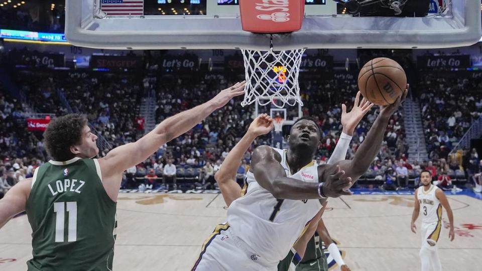 New Orleans Forward Zion Williamson (1)