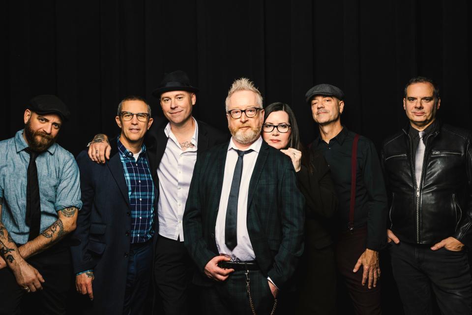 Celtic punk band Flogging Molly poses for a photo while promoting their 2022 album "Anthem," which Worcester audiences will hear on Feb. 28.