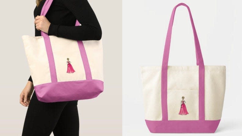 A tote made for a princess.