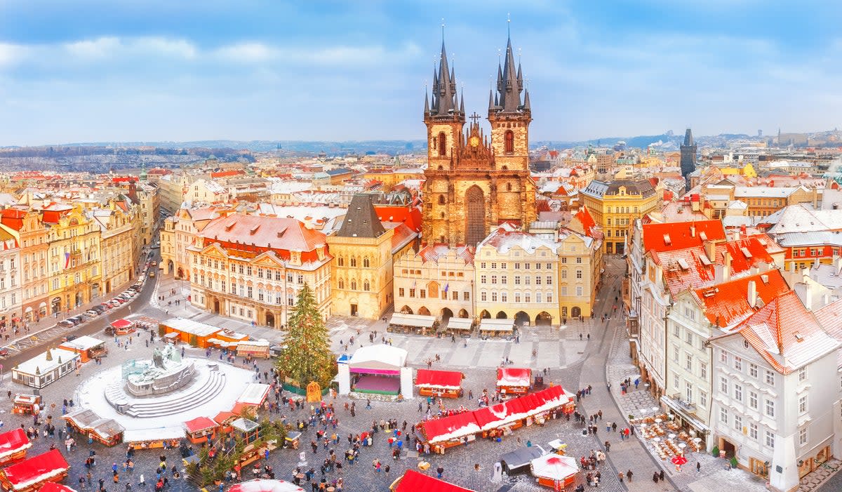 The chances of snow during your visit to Prague are fairly high (Getty Images/iStockphoto)