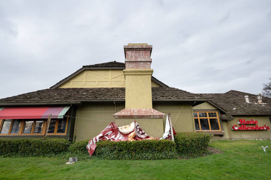 Marie Callender’s restaurant on Sylvan Avenue in Modesto, Calif., has closed. Photographed Saturday, March, 2, 2024.