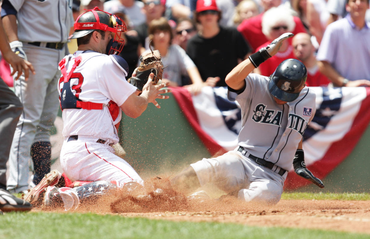 Seattle Mariners' Ichiro Suzuki (John Wilcox / MediaNews Group/Boston Herald via Getty Images file)