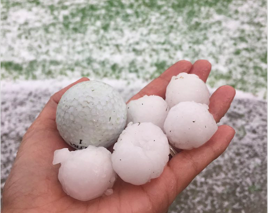 Hail Lakewood CO may 8