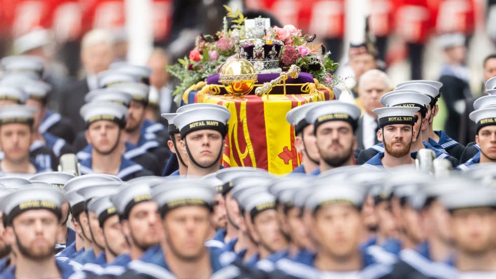 Funeral de la reina Isabel II.