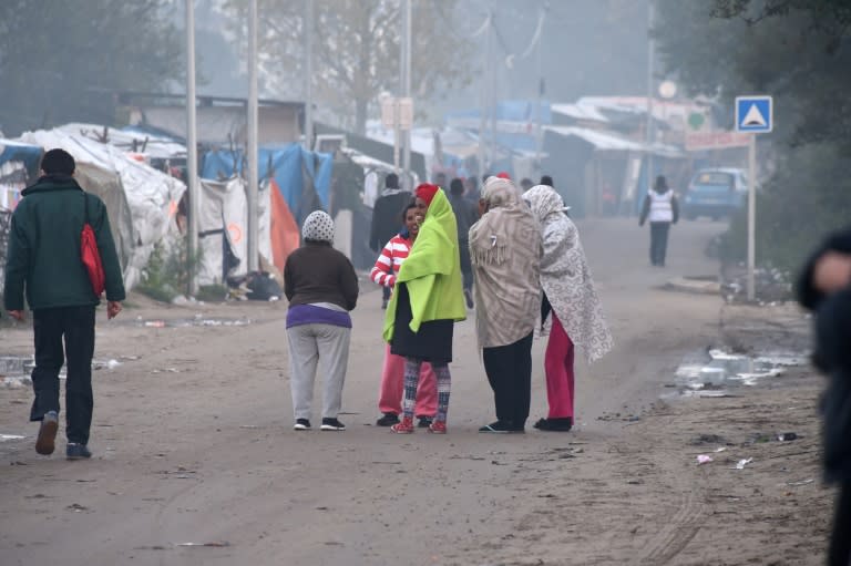 Chosen from 200 hopefuls who used to live at the Calais "Jungle" camp (pictured), 80 migrants have been selected for a chance to study at the University of Lille