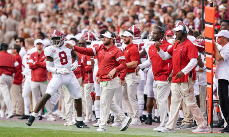 Alabama defensive coordinator Pete Golding.