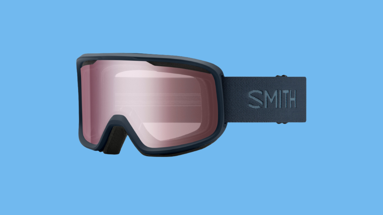 Goggles are a must on the slopes to see properly.