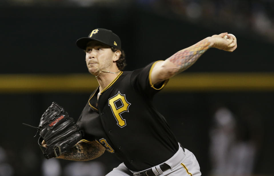 Steven Brault is in his third season as a member of the Pittsburgh Pirates. (AP)