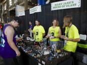 Vendors and marijuana enthusiasts gather at at the "Weed the People" event to celebrate the legalization of the recreational use of marijuana in Portland, Oregon July 3, 2015. REUTERS/Steve Dipaola