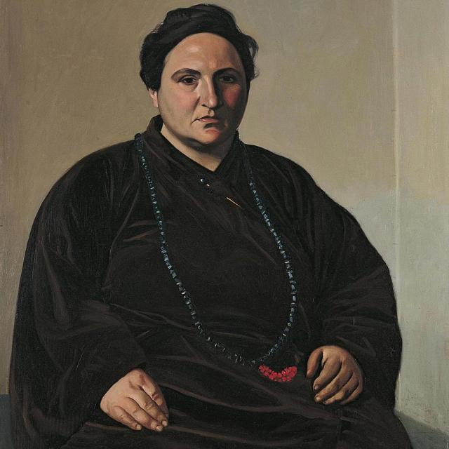 Gertrude Stein, pintada en 1907 por Felix Edouard Vallotton (1865-1925).