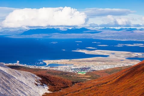 A view of Ushuaia - Credit: AP