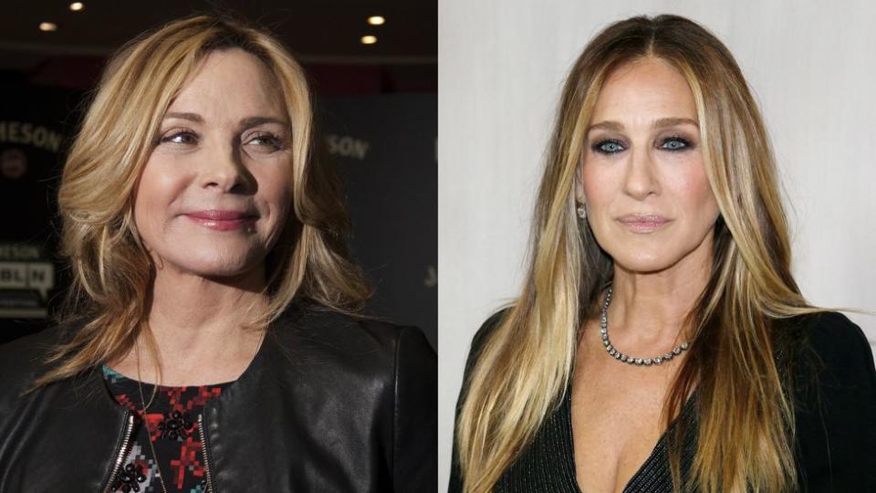 Kim Cattrall and Sarah Jessica Parker