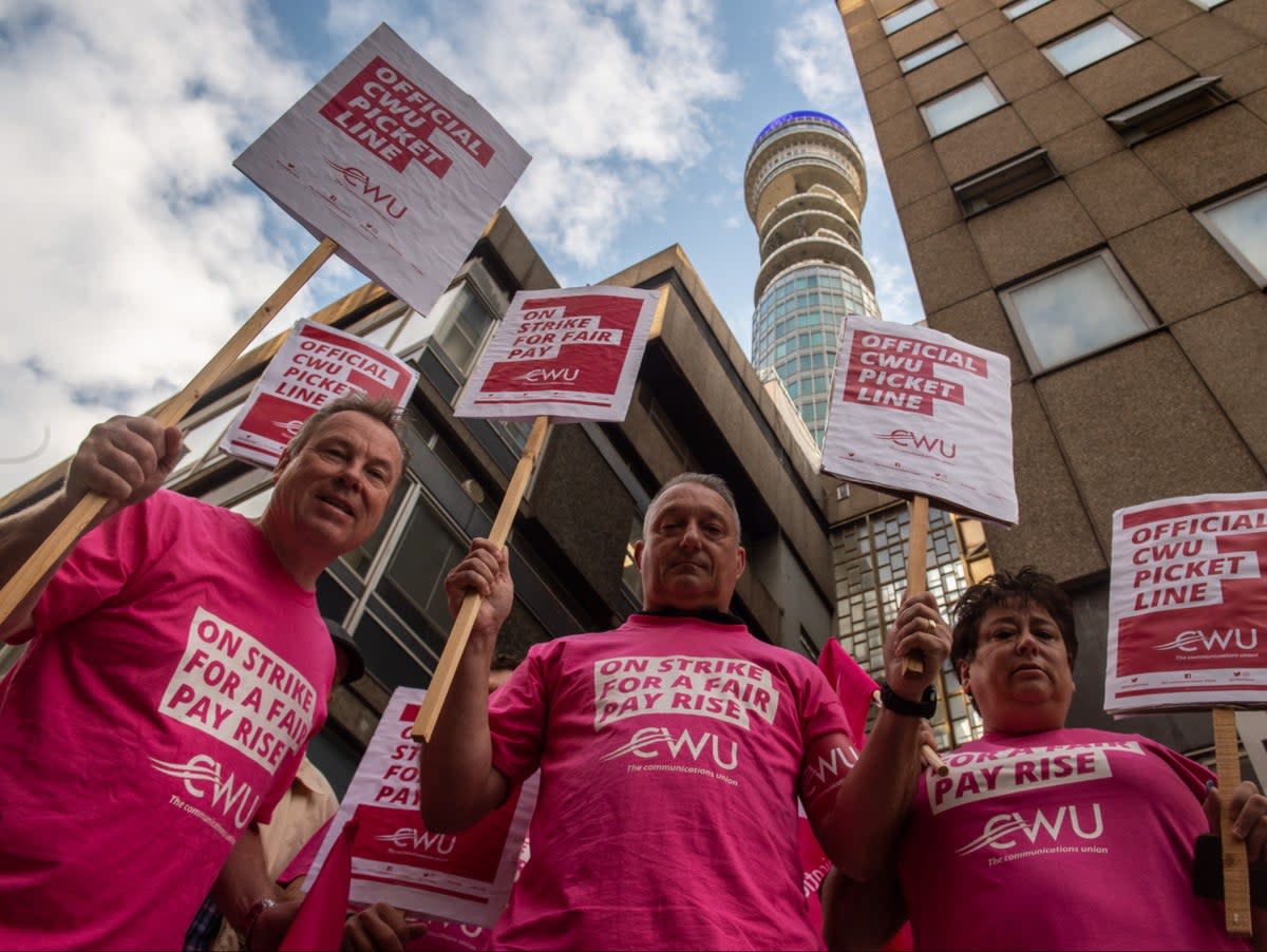 BT workers have already walked out  this summer  (Getty Images)