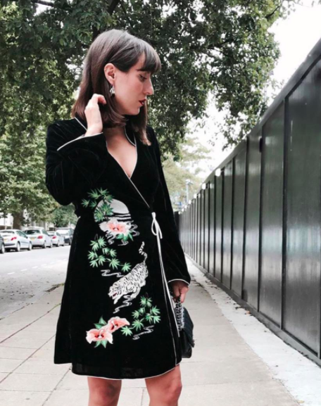 <p>Name a blogger who didn’t don a Rixo dress over the summer. Yep, it’s impossible. And when the kimono-style dress debuted on Instagram, it sold out immediately. So we’re pleased to announce that one of our favourite pieces has finally made a comeback.<br>Bring on party season. <em>[Photo: Instagram]</em> </p>