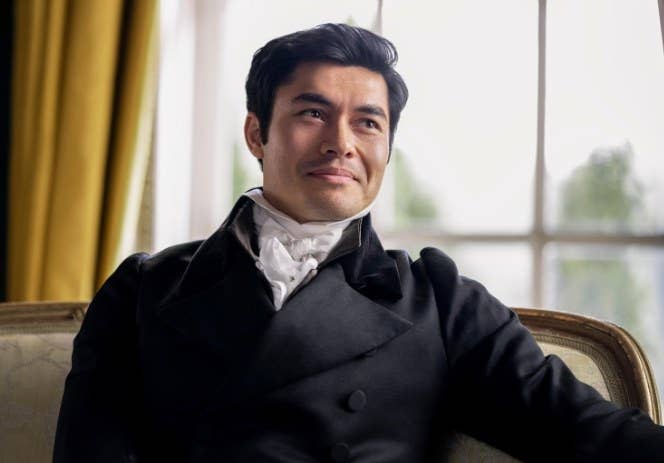 Henry Golding as Mr Elliot in Netflix's Persuasion