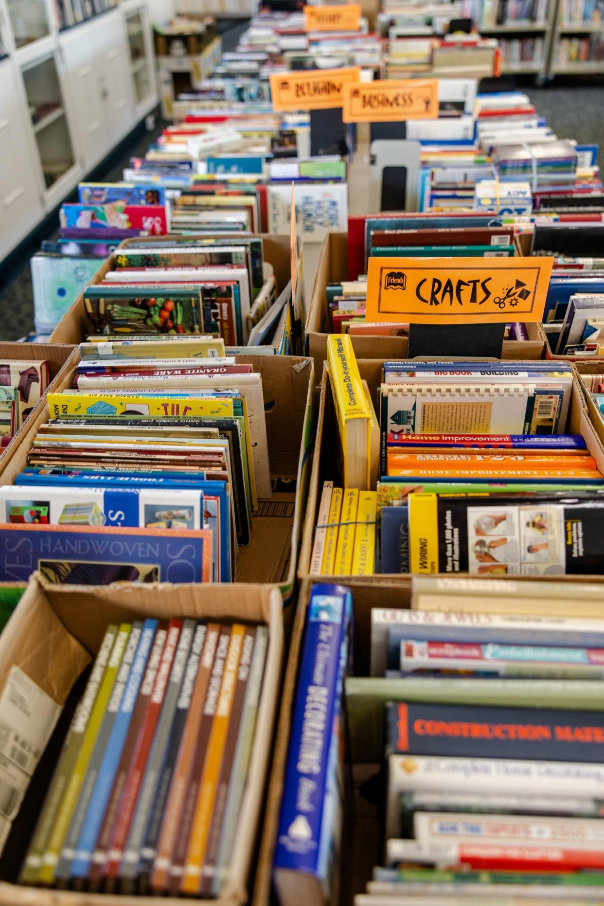 Used books are finding new homes year-round thanks to volunteers at district libraries in Livingston County.