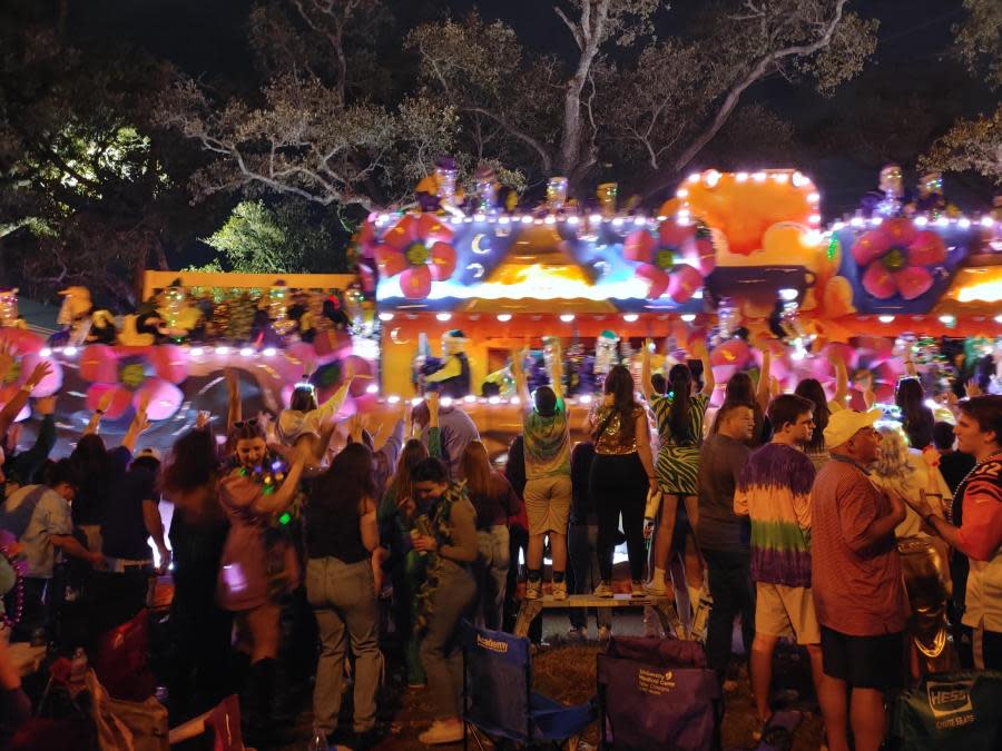 Krewe of Endymion rolls on Saturday, Feb. 10, 2024. (WGNO/Bill Wood)