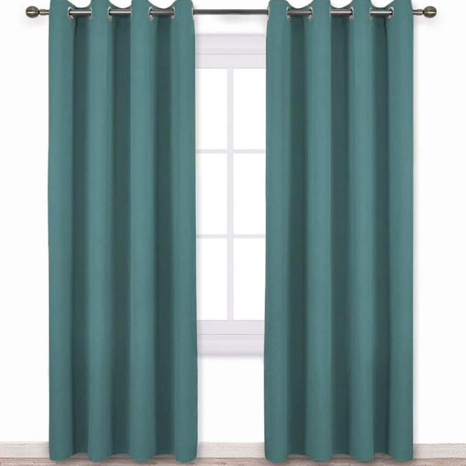 <p>You already go to Amazon for all of your home needs, and curtains should definitely make the list. Here, you'll find a range of curtain types and brands, whether you're looking for blackout panels for a bedroom or sheer valances with an extra-luxe look. An added bonus: Most of them are eligible for two-day shipping with a Prime membership!</p><p><a class="link " href="https://www.amazon.com/dp/B07N6QHVT9?tag=syn-yahoo-20&ascsubtag=%5Bartid%7C10055.g.34524563%5Bsrc%7Cyahoo-us" rel="nofollow noopener" target="_blank" data-ylk="slk:SHOP NOW;elm:context_link;itc:0;sec:content-canvas">SHOP NOW</a></p>