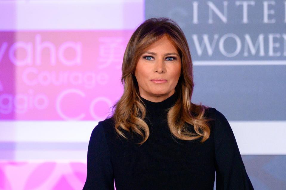 Die First Lady der Vereinigten Staaten von Amerika: Melania Trump (Bild: Erin Scott/ddp/Sipa USA