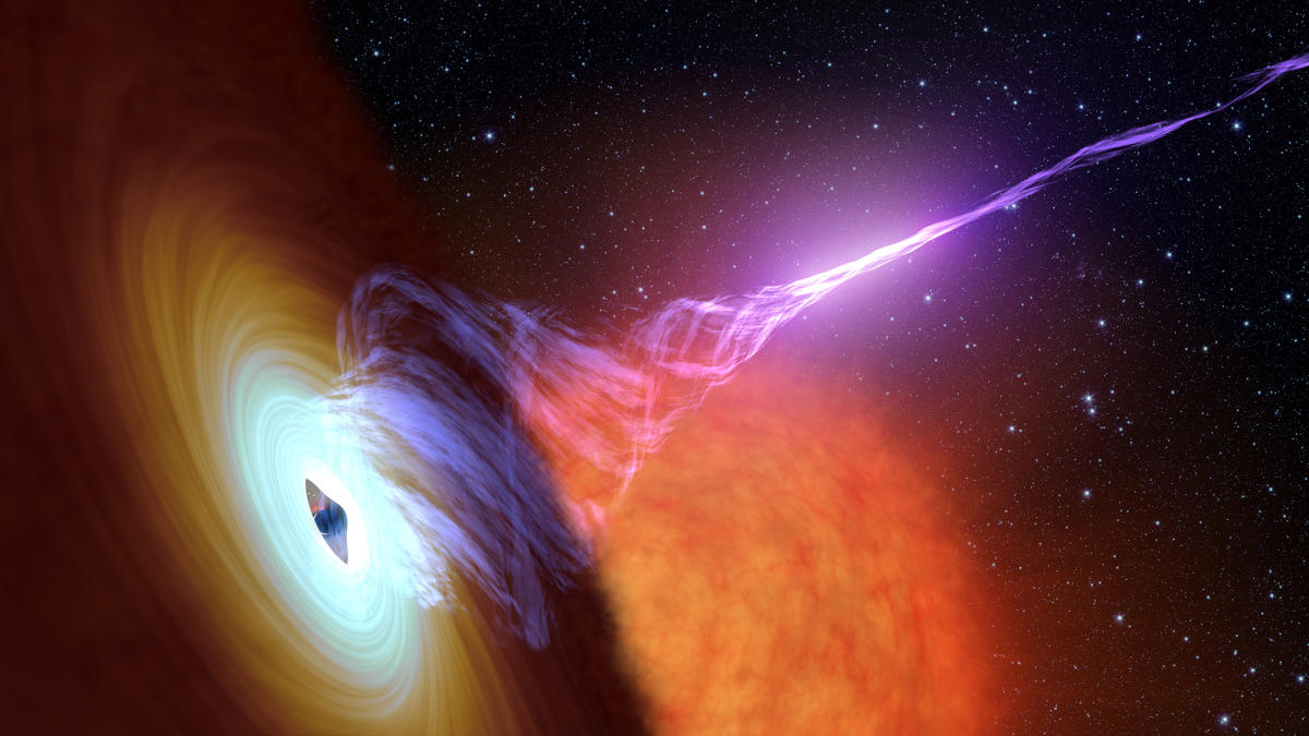 Scientists make lab-grown black hole jets