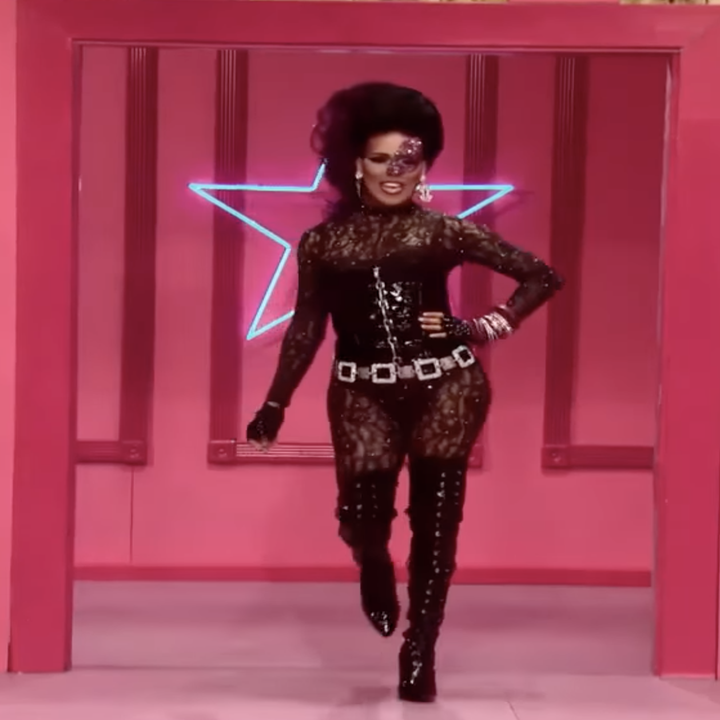 Alexis Mateo enters the Werk Room