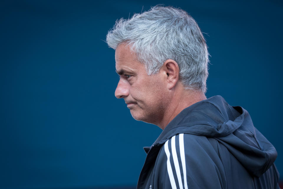 Mourinho has been criticised for being too negative in big games.