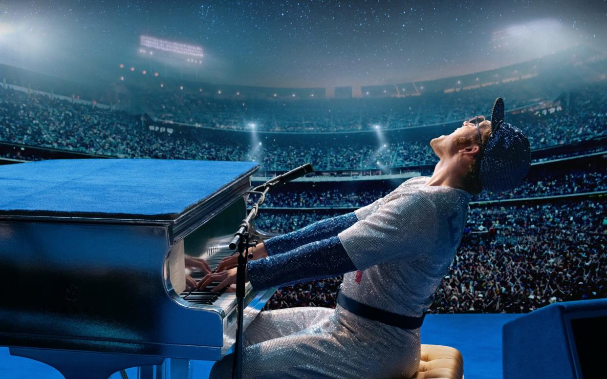 'A snot, blood, sweat and tears performance': Taron Egerton in Rocketman - Â© 2018 PARAMOUNT PICTURES. ALL RIGHTS RESERVED.