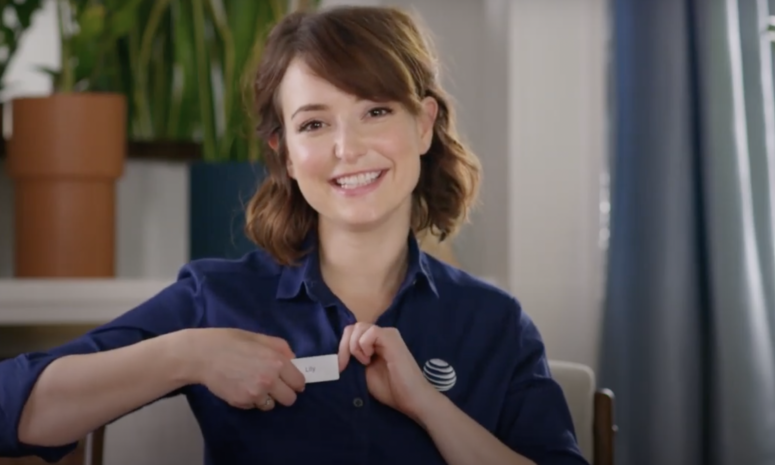 AT&T Lily commercial.