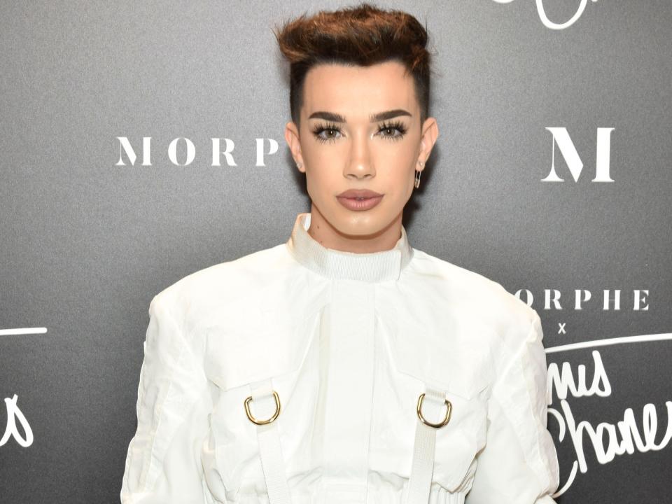 James Charles attends his Morphe Meet & Greet at Roosevelt Field Mall on December 1, 2018 in Garden City, New York.