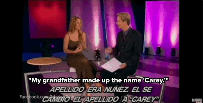 Mariah Carey Discusses Her Latino Last Name in This Rarely Viewed Clip 