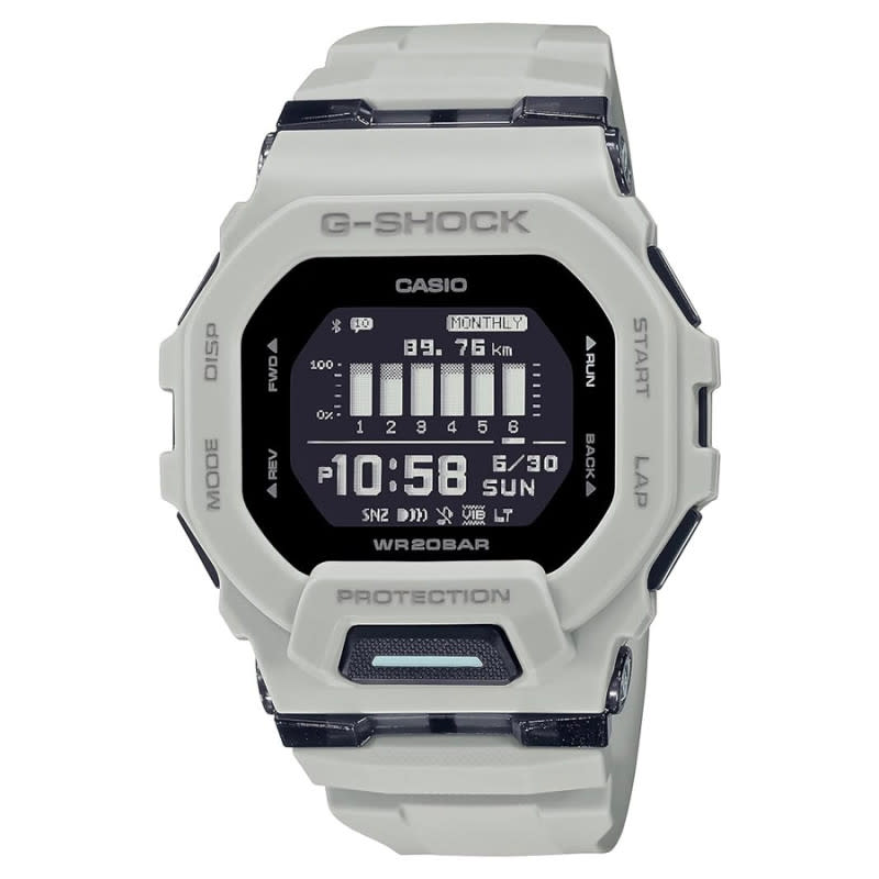<p>Courtesy of Amazon</p><p>The tried and true Casio G-Shock isn’t just a great gift for watch nerds—it can also be one of the best gifts for people who work out. The G-Shock “Move” series caters specifically to those who exercise, with running features like an accelerometer and distance measurement as well as a step counter to track your daily activity level. The GBD-200 model is more affordable than other Move versions, yet it delivers the same impact protection that defines the brand. For a <a href="https://www.mensjournal.com/gear/best-watches-for-running" rel="nofollow noopener" target="_blank" data-ylk="slk:running watch;elm:context_link;itc:0;sec:content-canvas" class="link ">running watch</a> you can knock around in the gym or on the trail, a G-Shock can’t be beaten.</p><p>[$115 (was $150); <a href="https://clicks.trx-hub.com/xid/arena_0b263_mensjournal?q=https%3A%2F%2Fwww.amazon.com%2FG-Shock-GBD200UU-9-Yellow-One-Size%2Fdp%2FB0B45NVTY9%3FlinkCode%3Dll1%26tag%3Dmj-yahoo-0001-20%26linkId%3Ddf1e5d295faad123159f6a76ab2ba674%26language%3Den_US%26ref_%3Das_li_ss_tl&event_type=click&p=https%3A%2F%2Fwww.mensjournal.com%2Fhealth-fitness%2Fgifts-for-gym-lovers%3Fpartner%3Dyahoo&author=Joe%20Wuebben&item_id=ci02ccaafea000268f&page_type=Article%20Page&partner=yahoo&section=shopping&site_id=cs02b334a3f0002583" rel="nofollow noopener" target="_blank" data-ylk="slk:amazon.com;elm:context_link;itc:0;sec:content-canvas" class="link ">amazon.com</a>]</p>