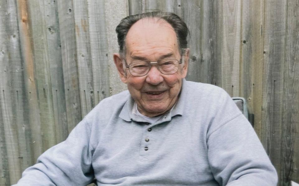 Jim Blackwood, 91, died last year after being hit by an e-bike ridden on a pavement