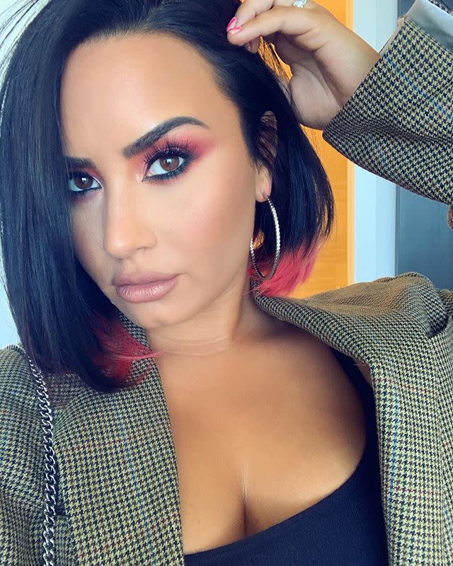 8) Demi Lovato makes mental health a priority