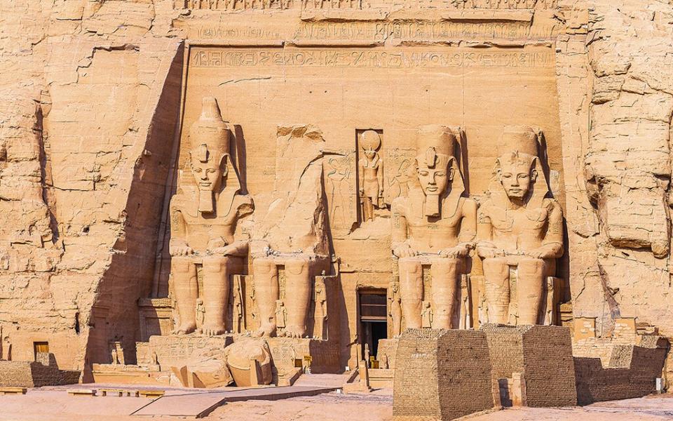 ramesses ii temples, egypt - getty