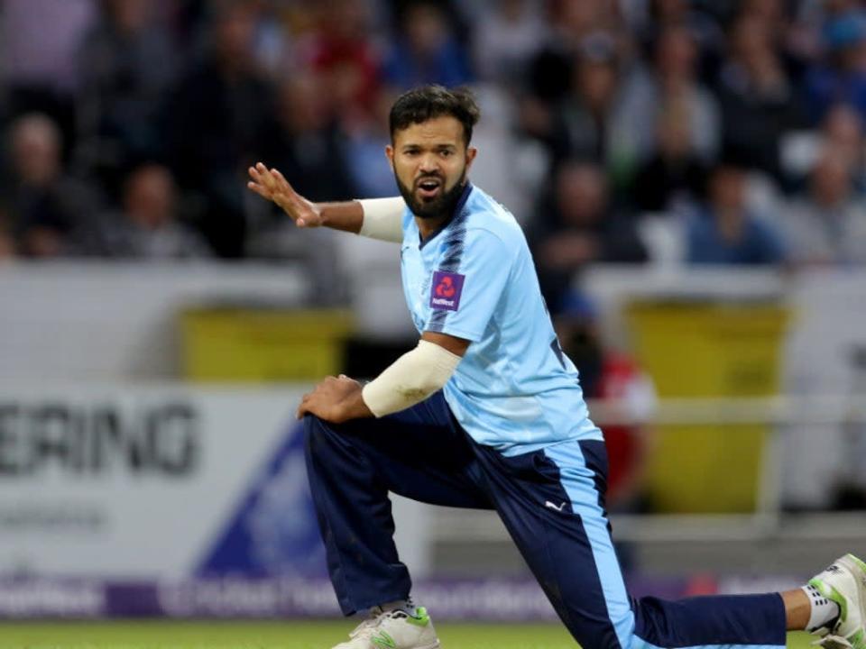 Former Yorkshire cricketer Azeem Rafiq  (Getty Images)