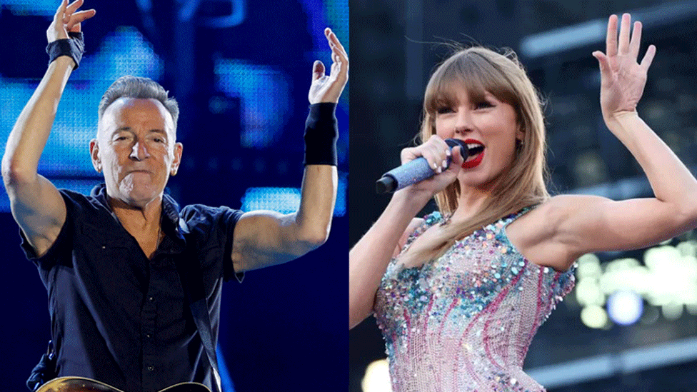  Bruce Springsteen and Taylor Swift