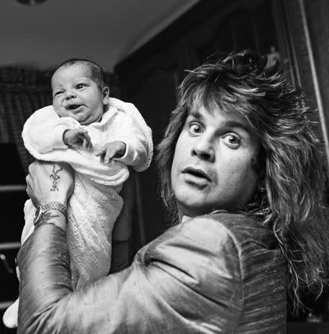 <p>Mike Maloney/Daily Mirror/Mirrorpix/Getty</p> Ozzy Osbourne with son Jack