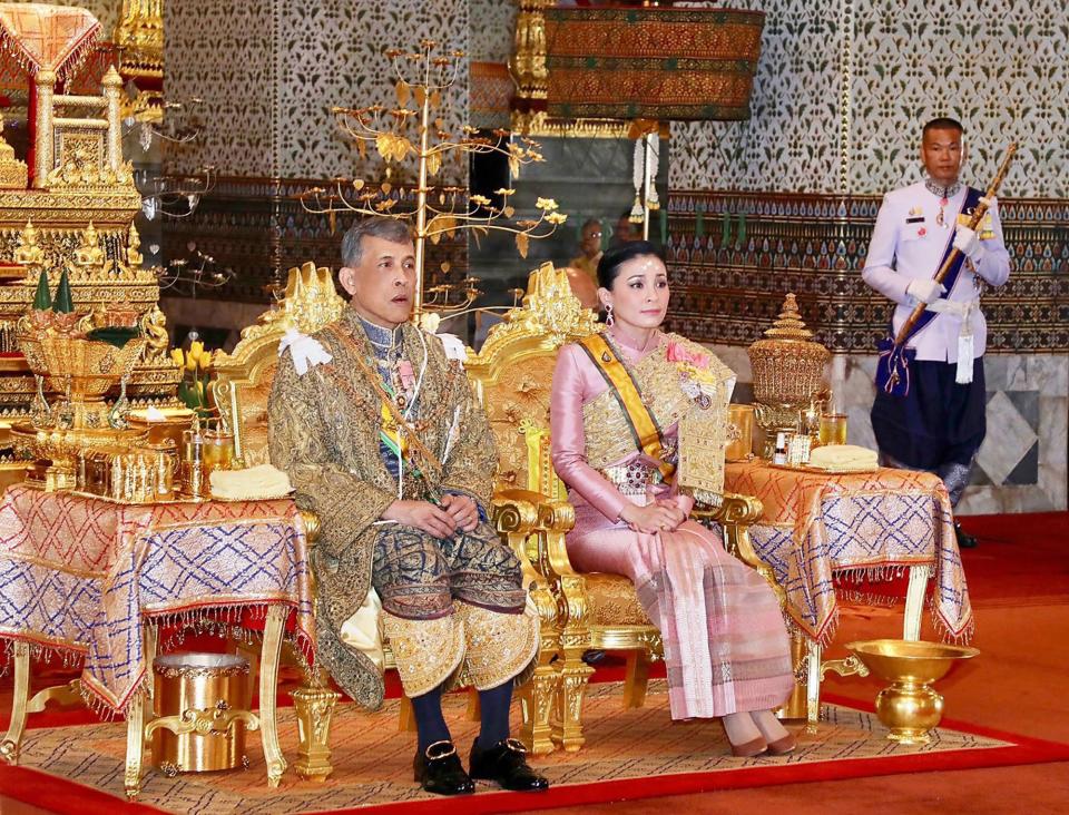 Thailand King and Queen Have Coronation Ceremony