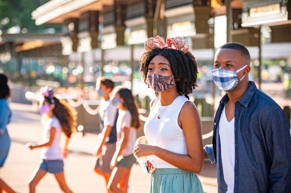 Guests must wear masks at Walt Disney World.