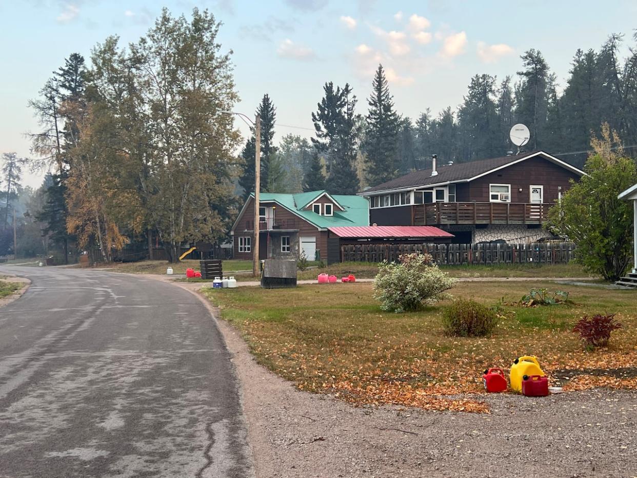 A view of Fort Smith, N.W.T., on Sept. 19 after residents began returning. (Peter Sheldon/CBC - image credit)