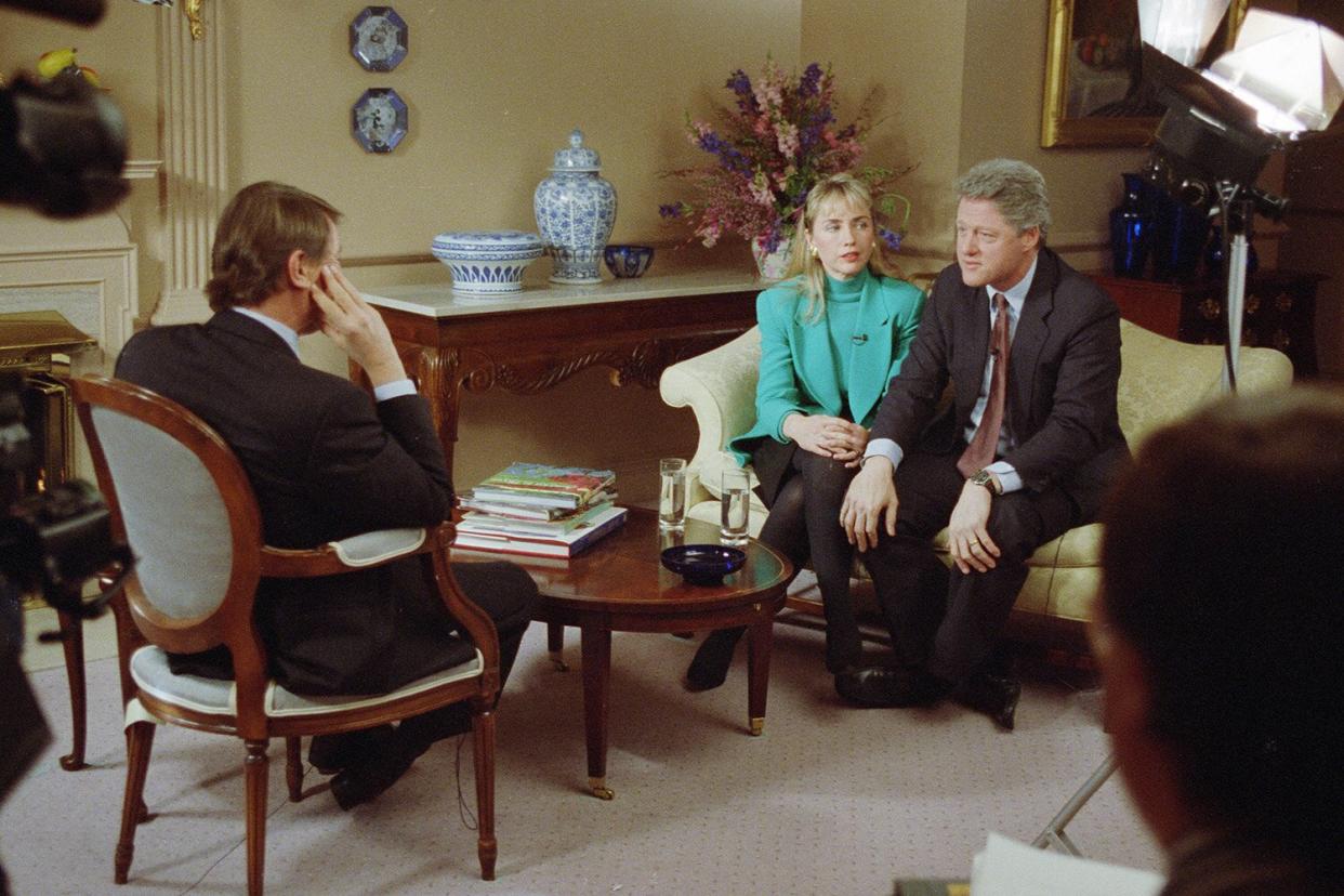 Hillary and Bill Clinton on 60 Minutes