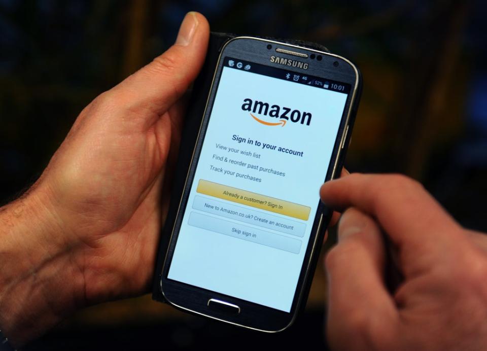 Amazon urged consumers to use the ‘report abuse’ button (Lauren Hurley/PA) (PA Archive)