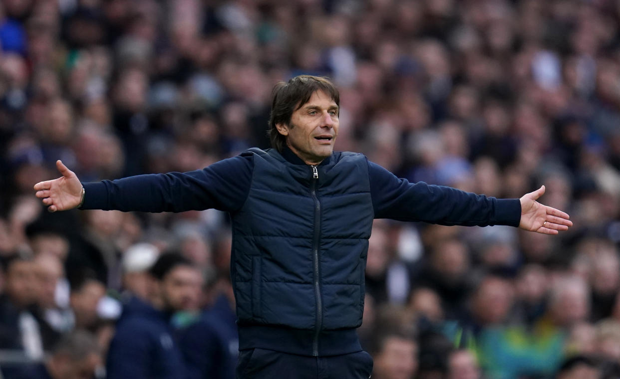 Antonio Conte split with Tottenham on Sunday night