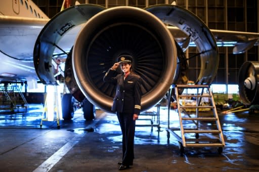 A few airlines are trying to redress the gender imbalance as more women become pilots